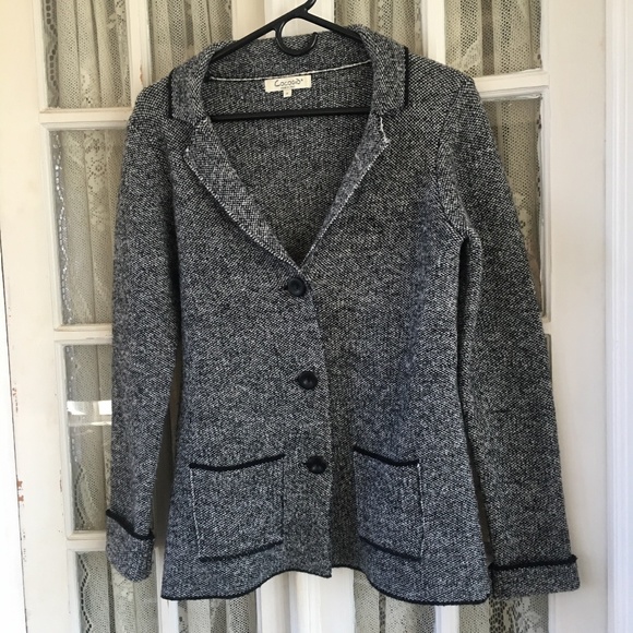 Host Pick: COCOGIO Knit Blazer - Size M - Picture 1 of 4